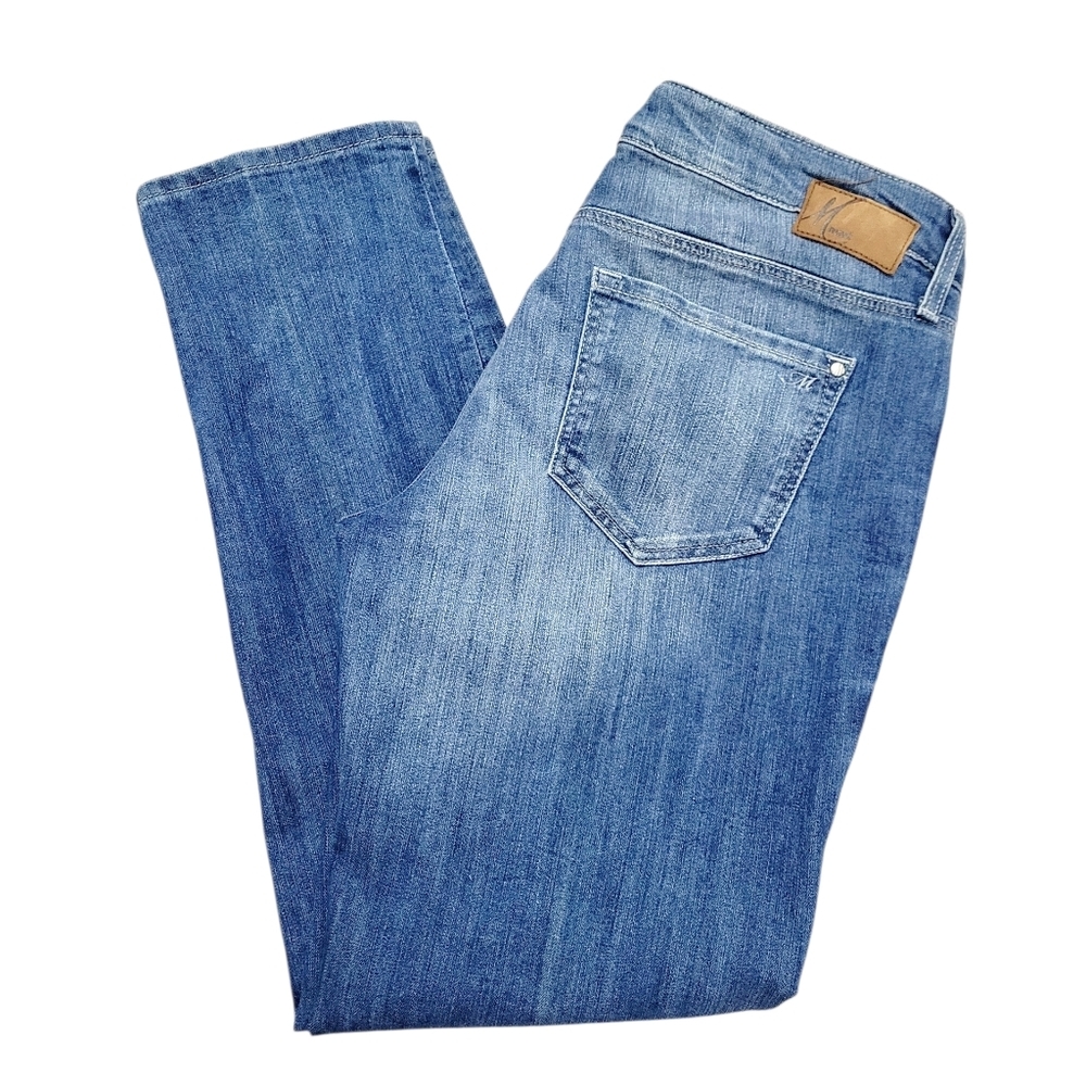 Mavi Jeans Womens Size 34 Blue Slim Straight Stretch Denim Cotton Casual Comfort